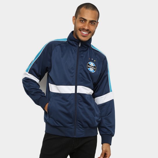 Jaqueta Grêmio Trilobal Masculina - Marinho+Branco é ruim? Jaqueta Grêmio Trilobal Masculina - Marinho+Branco é boa?