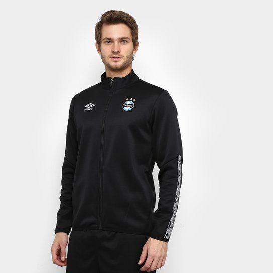 Jaqueta Grêmio Viagem 20/21 Umbro Masculina - Preto Menor preço em Jaqueta Grêmio Viagem 20/21 Umbro Masculina - Preto