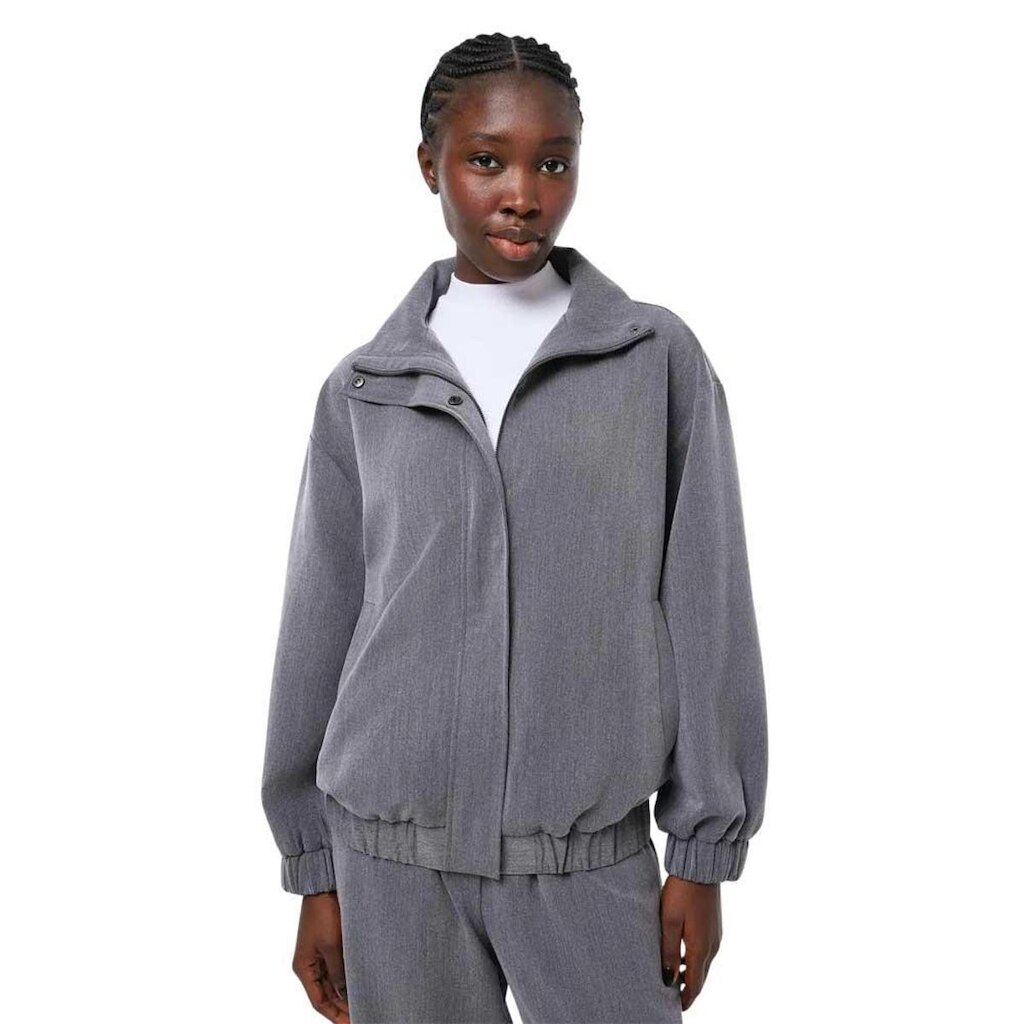 Jaqueta Hering Feminina Bomber Gola Alta