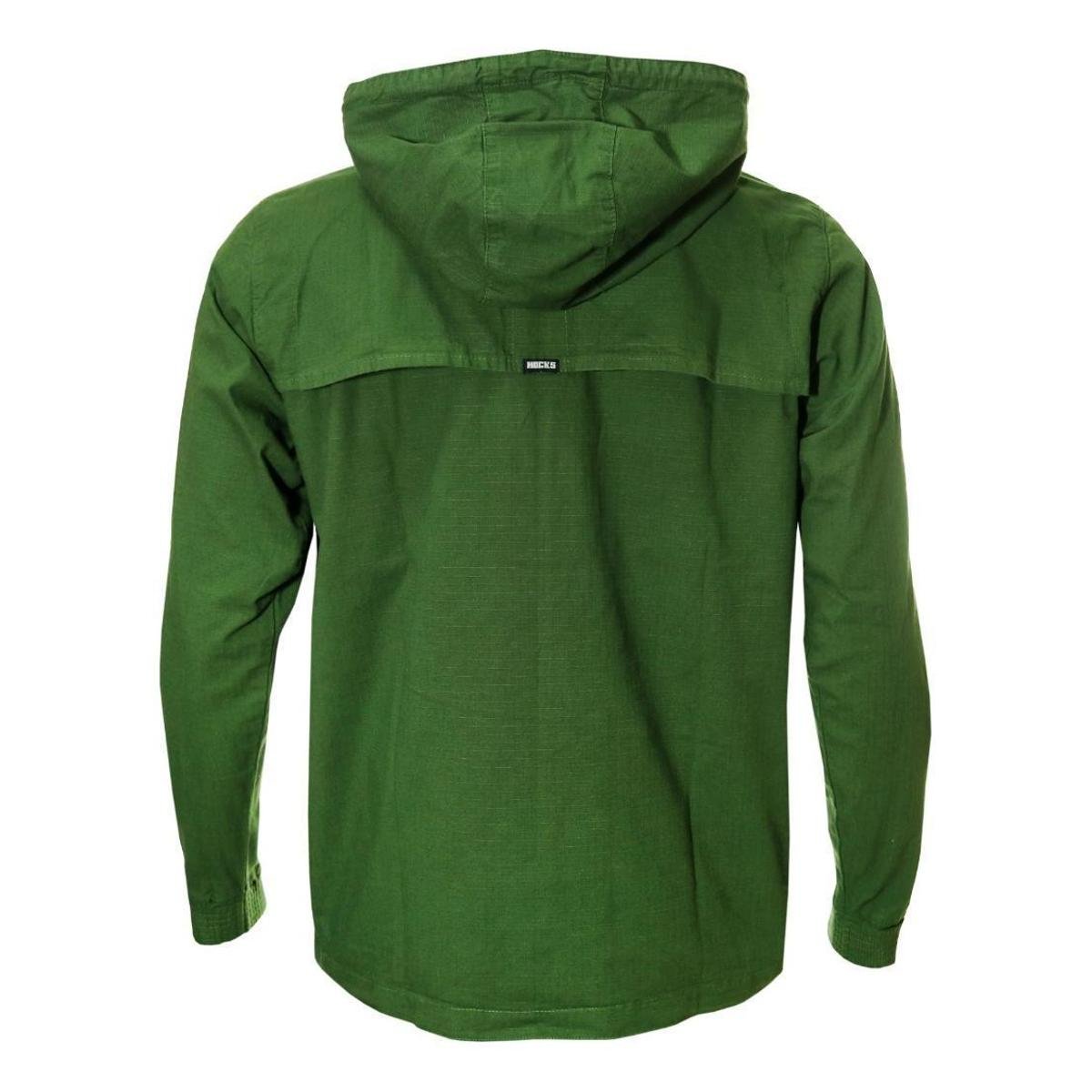 jaqueta masculina parka sarja