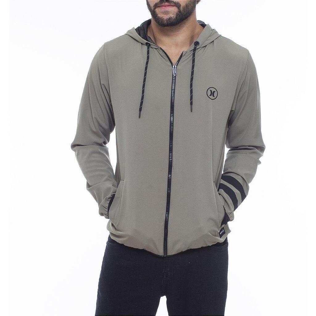 Jaqueta Hurley Block Party WT23 Oversize Masculina