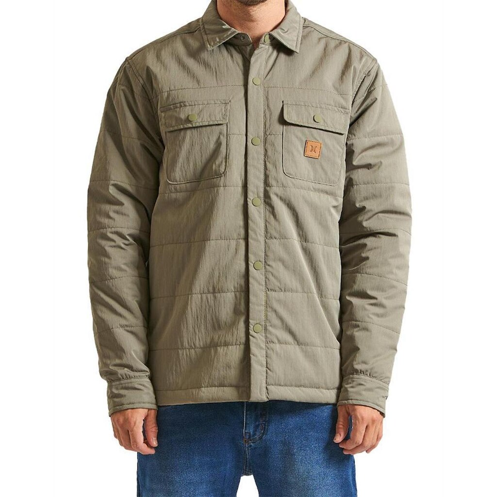 Jaqueta Hurley Santa Cruz Quilted Lined LS Olivia