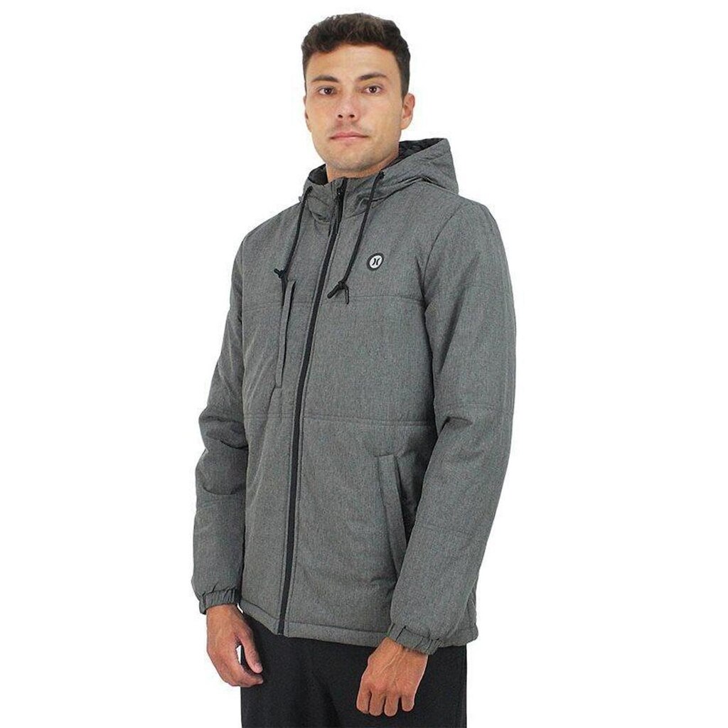 Jaqueta Hurley Stronger Grey