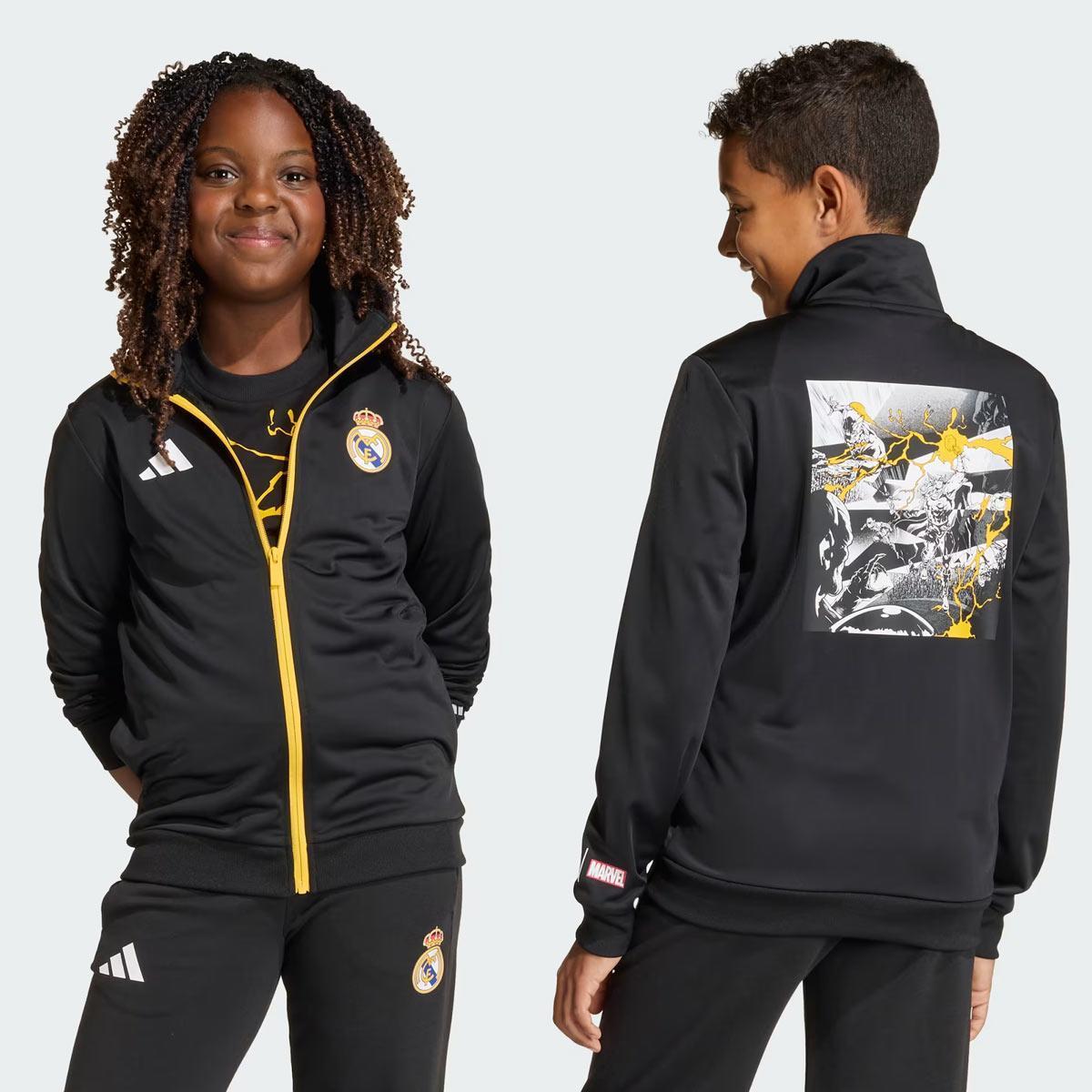 Jaqueta Infantil Adidas Real Madrid Marvel Masculina