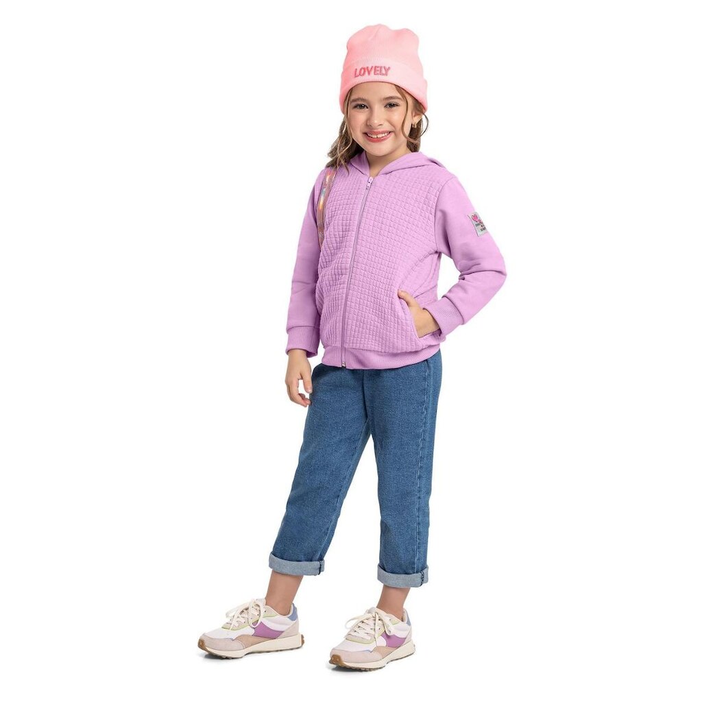 Jaqueta Infantil em Moletom Quimby