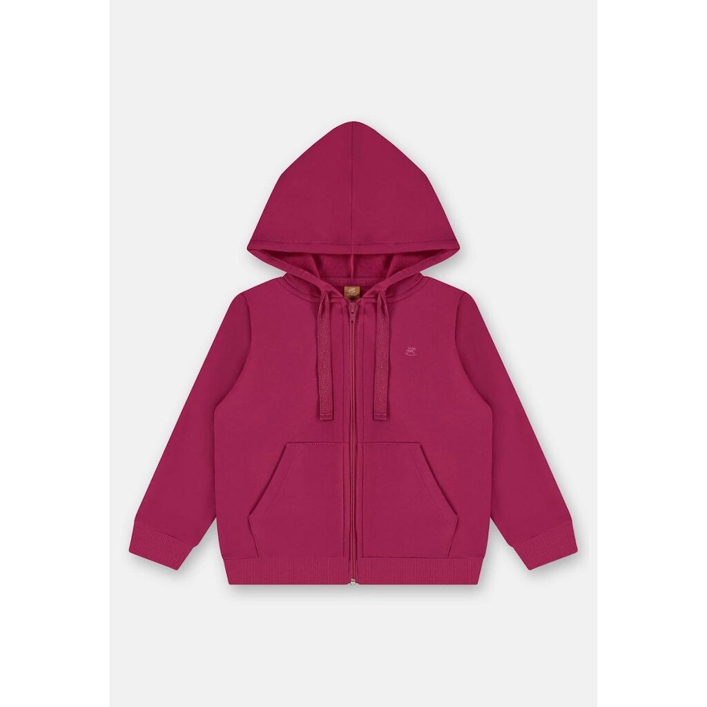Jaqueta Infantil Feminina em Molecotton Básico Up Baby