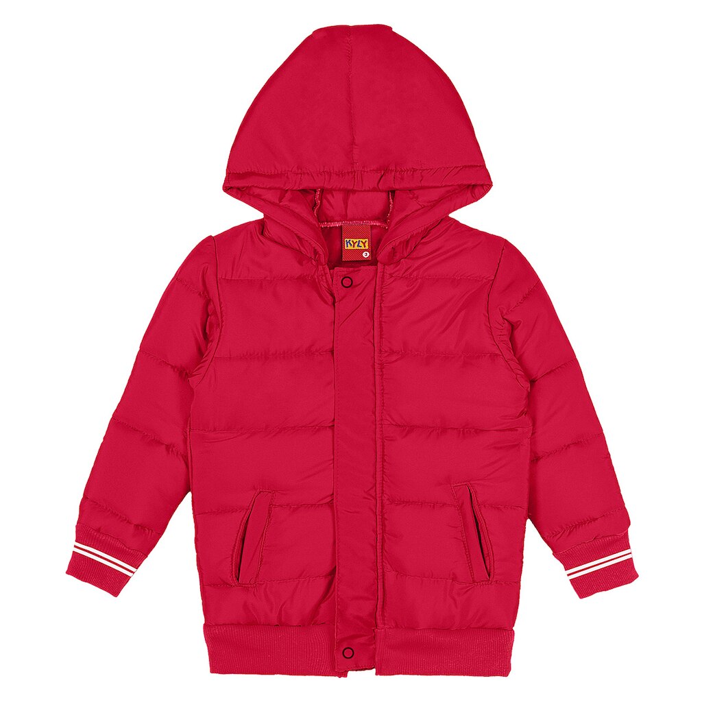 Jaqueta Infantil Kyly Puffer Capuz Menina