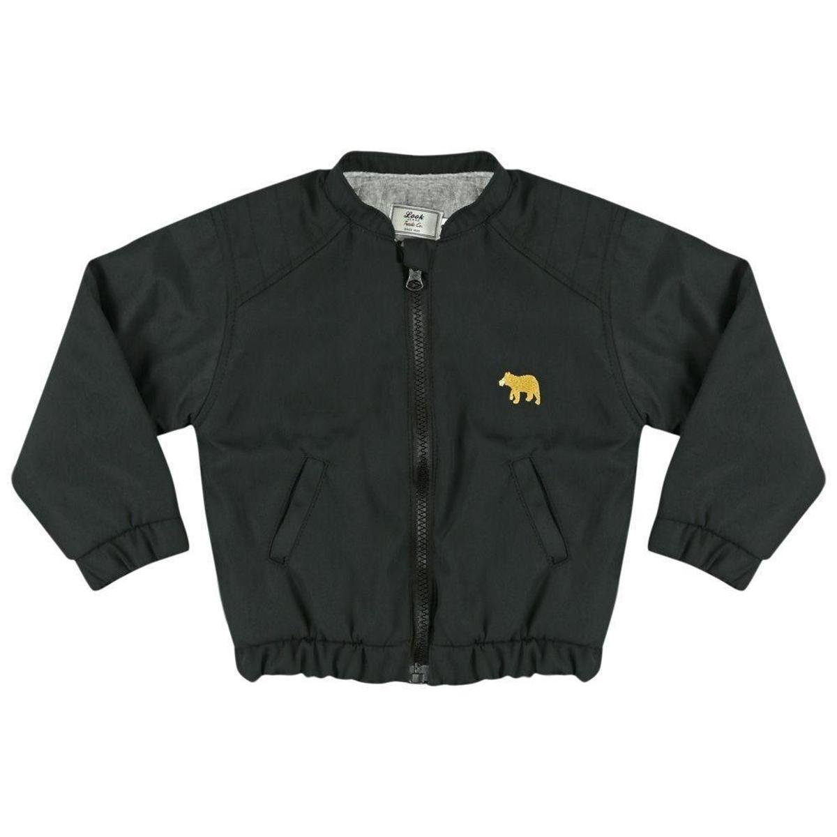Jaqueta Infantil Look Jeans Couro Masculina Menor preço em Jaqueta Infantil Look Jeans Couro Masculina