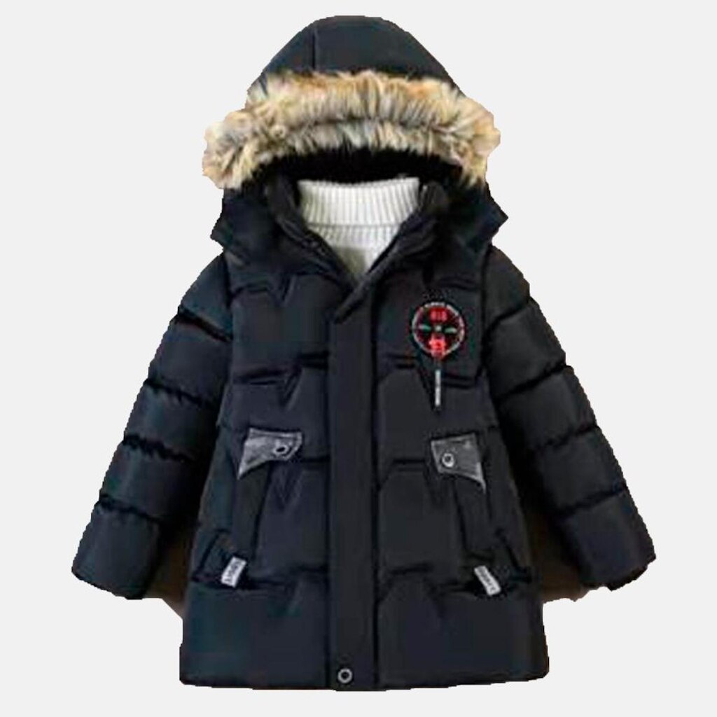 Jaqueta Infantil Manabana Forrada Grossa – Ideal para Viagem e Clima Frio