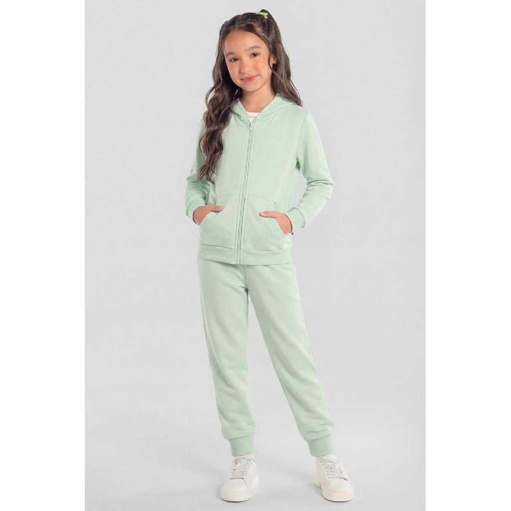 Jaqueta infantil menino em moletom Brandili