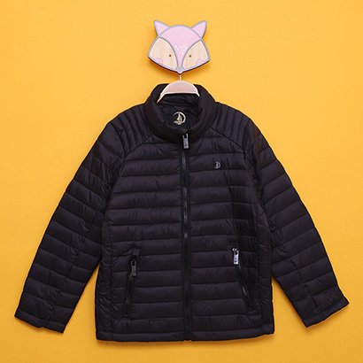 Jaqueta Infantil S & V Puffer Básica Feminina - Feminino