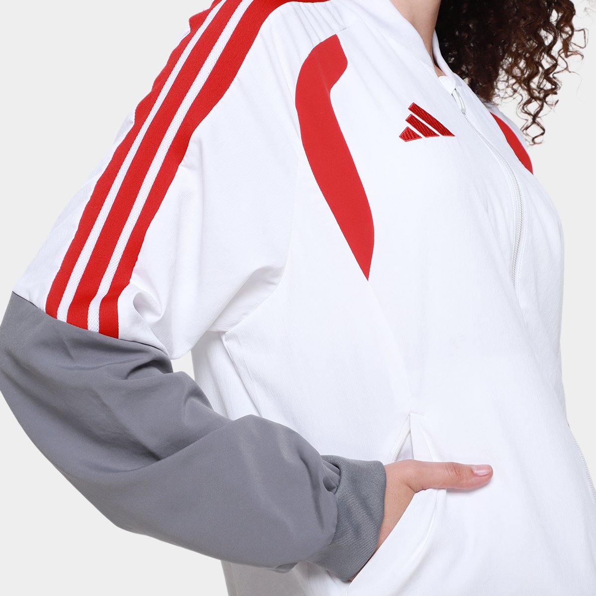 Jaqueta Internacional 26/27 Apresentação Adidas Feminina - 3