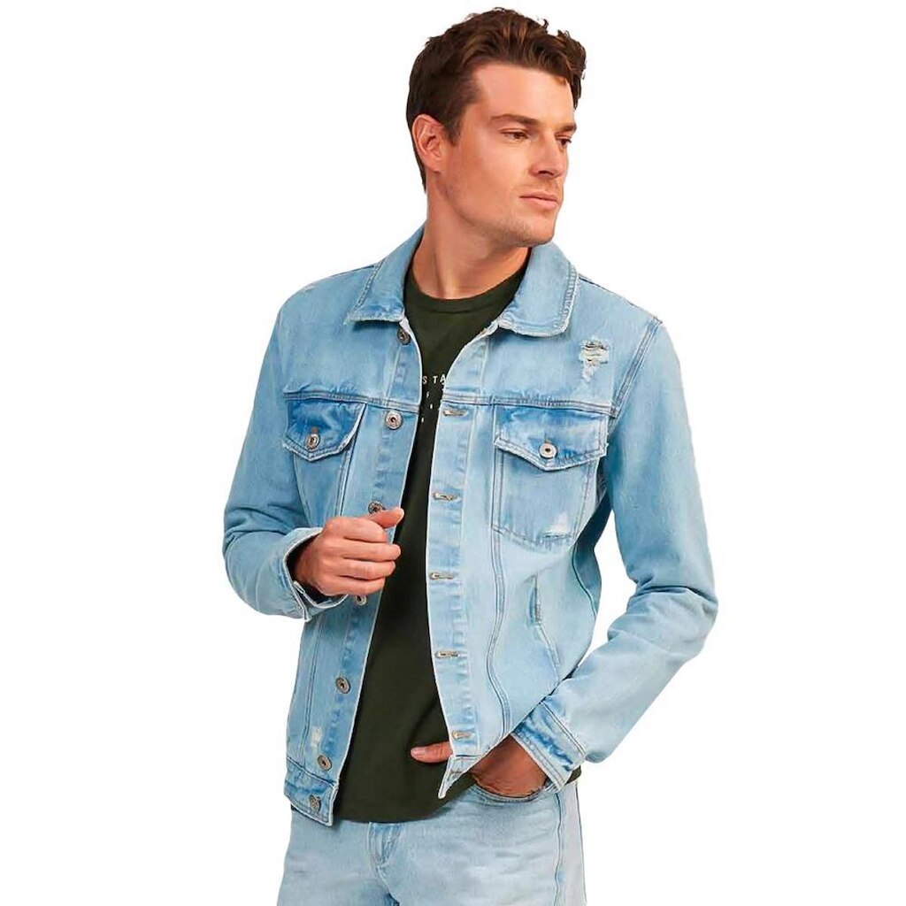 Jaqueta Jeans Acostamento Classic Masculino