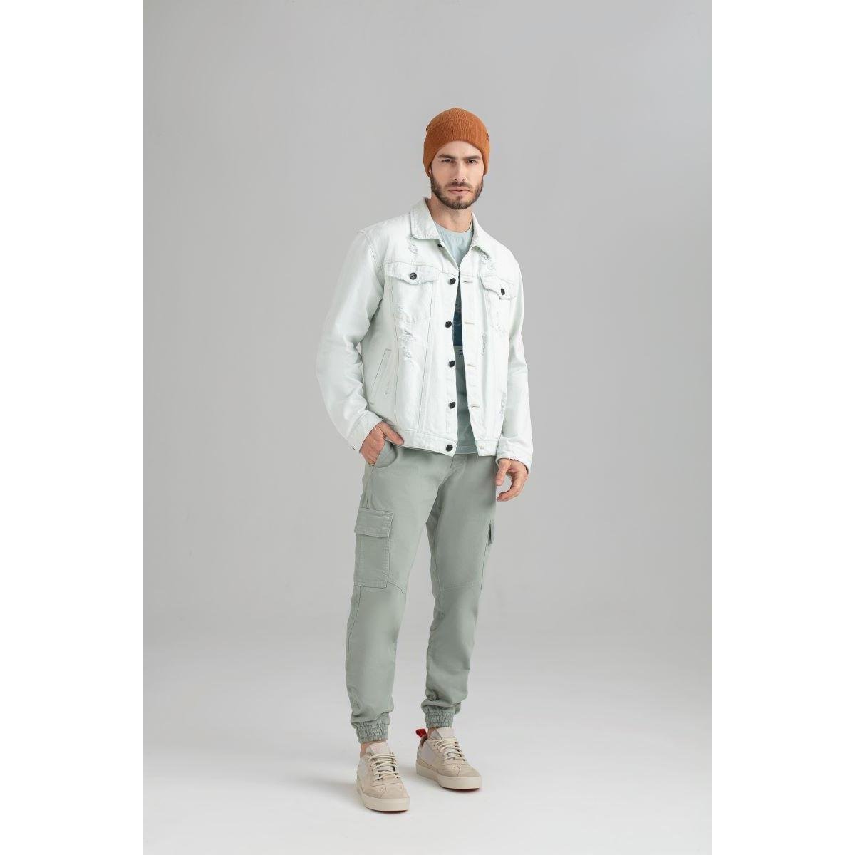 Jaqueta Jeans C digo Zero Branco Netshoes jaqueta-jeans-c-digo-zero-branco-netshoes