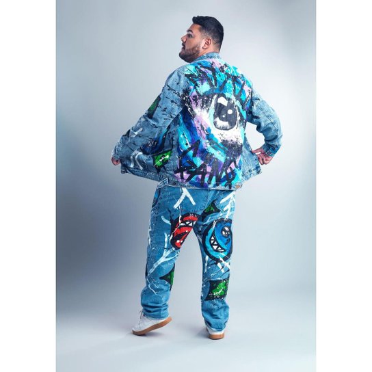 Jaqueta Jeans Jeans Customizado Calça Jeans Customizar Jaquetas