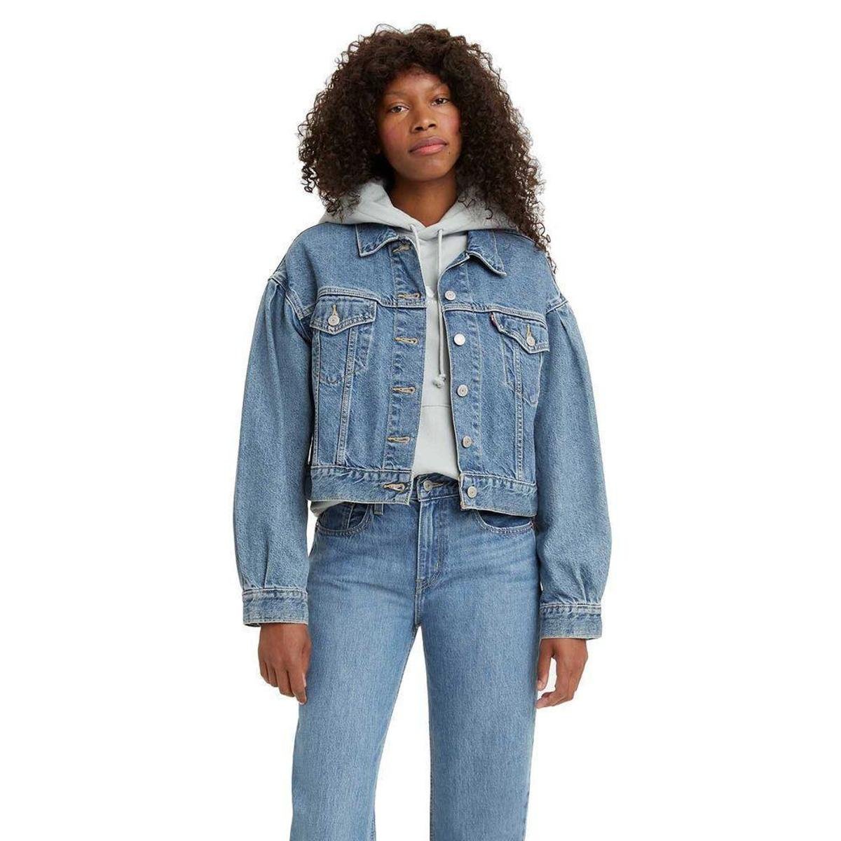levis full sleeve trucker jacket