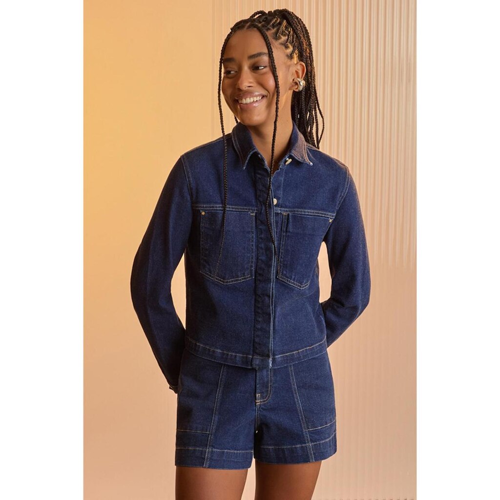 JAQUETA JEANS LUNENDER AZUL