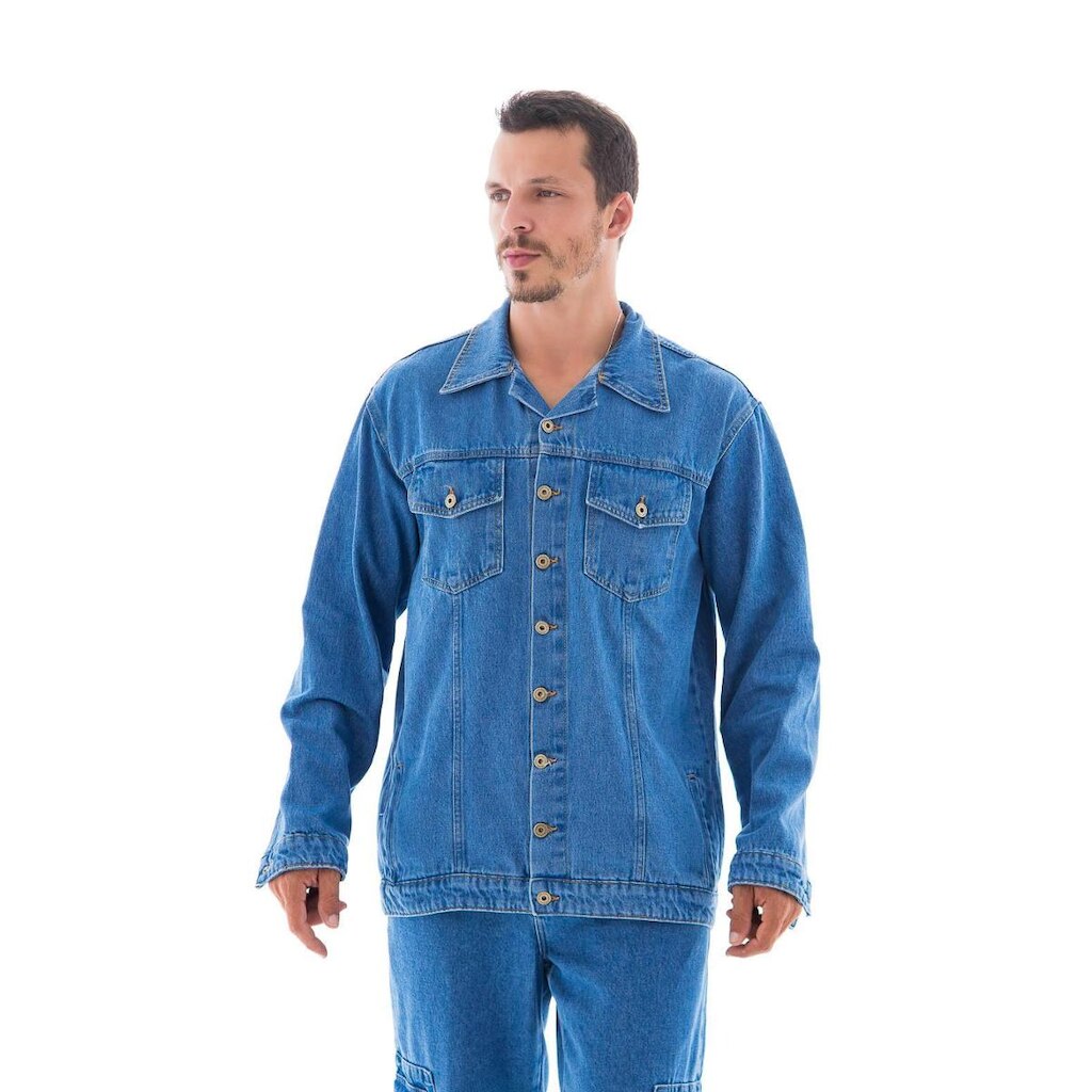 Jaqueta Jeans Masculina Arauto Tradicional