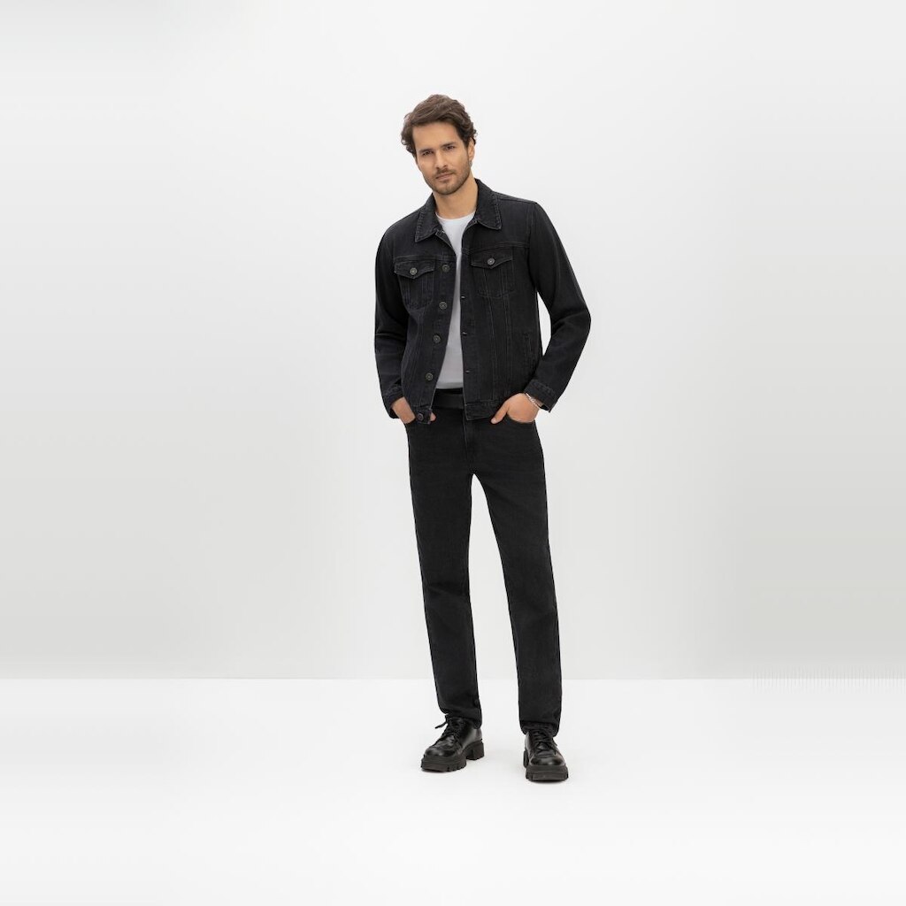 Jaqueta jeans masculina Essendi
