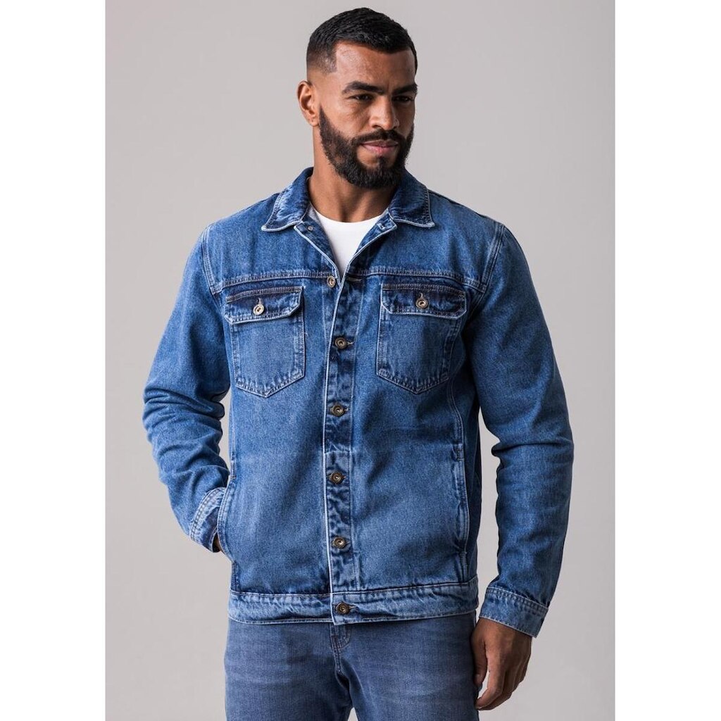 Jaqueta Jeans Masculina Zune