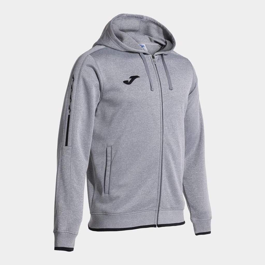 Jaqueta Joma Olimpiada C/Capuz - Cinza e Preto
