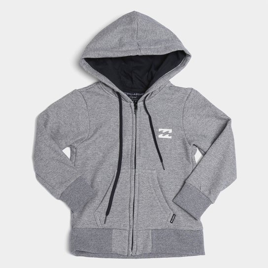 Jaqueta Juvenil Billabong Basic Commixture Masculina - Cinza
