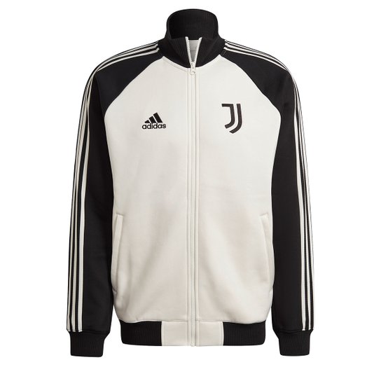 Jaqueta Juventus 22/23 Hino Adidas Masculina - Branco+Preto é ruim? Jaqueta Juventus 22/23 Hino Adidas Masculina - Branco+Preto é boa?
