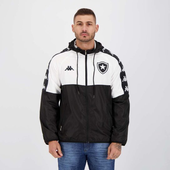 Jaqueta Kappa Botafogo Bomber 2021 - Preto Menor preço em Jaqueta Kappa Botafogo Bomber 2021 - Preto