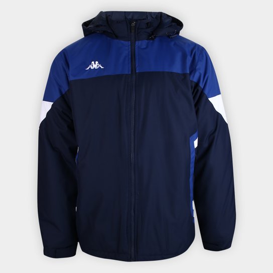 Jaqueta Kappa Dobby Poly C/ Capuz Masculina - Azul Royal+Marinho é ruim? Jaqueta Kappa Dobby Poly C/ Capuz Masculina - Azul Royal+Marinho é boa?