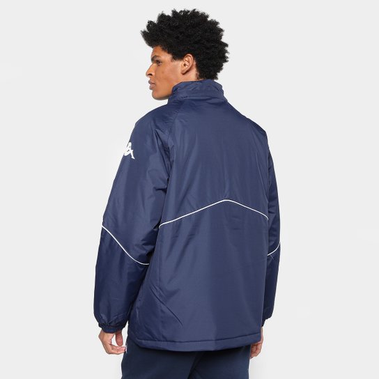 Jaqueta Kappa Dobby Poly Sport Capuz Masculina