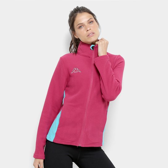 Jaqueta Kappa Granger 18 Feminina - Vinho e Verde Menor preço em Jaqueta Kappa Granger 18 Feminina - Vinho e Verde