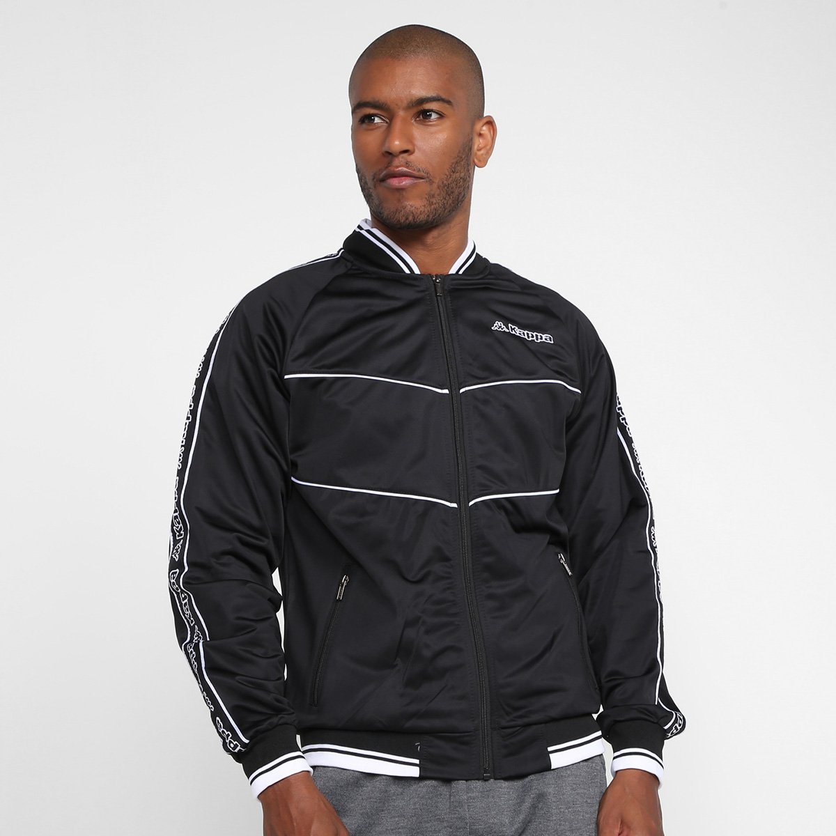 Jaqueta Kappa Logo Jack Sport Masculina Menor preço em Jaqueta Kappa Logo Jack Sport Masculina