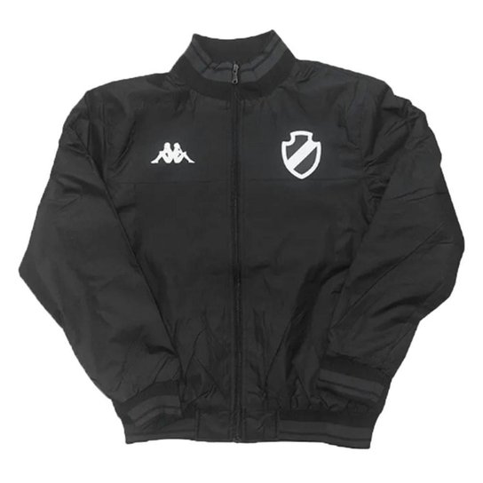 Jaqueta Kappa Vasco Supporter 2020 Masculina - Preto Menor preço em Jaqueta Kappa Vasco Supporter 2020 Masculina - Preto