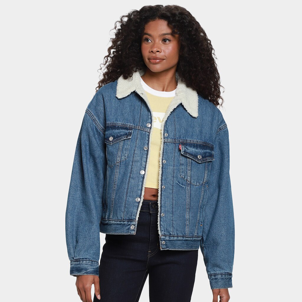 Jaqueta Levi's 90S Sherpa Trucker Feminina