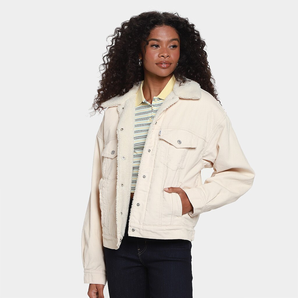 Jaqueta Levi's 90S Sherpa Trucker Feminina