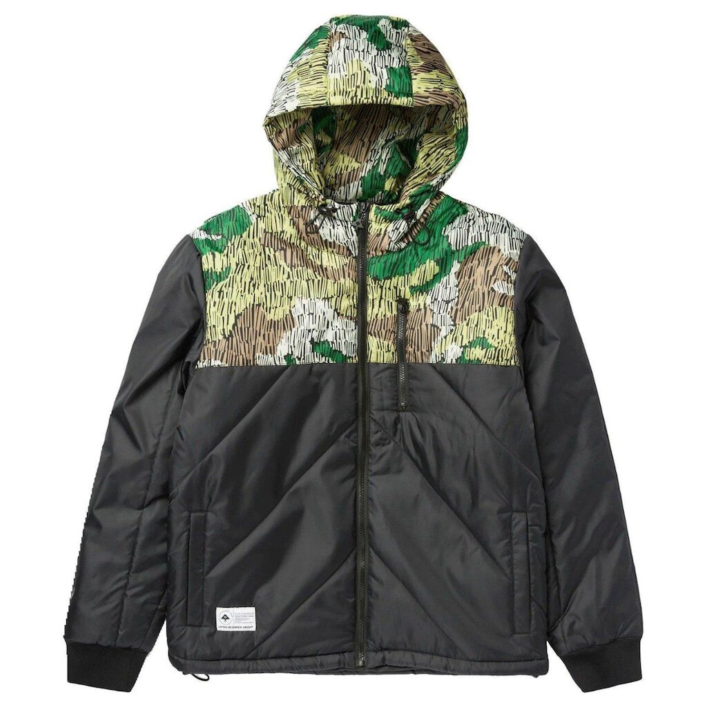 Jaqueta LRG Puffer Natural Scratch Com Capuz