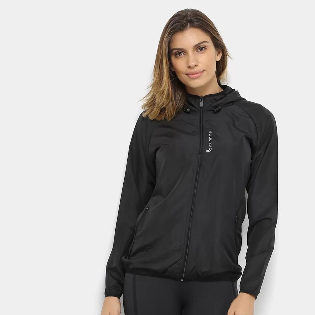 Jaqueta Lupo Windbreak Quebra Vento-Feminino - Preto