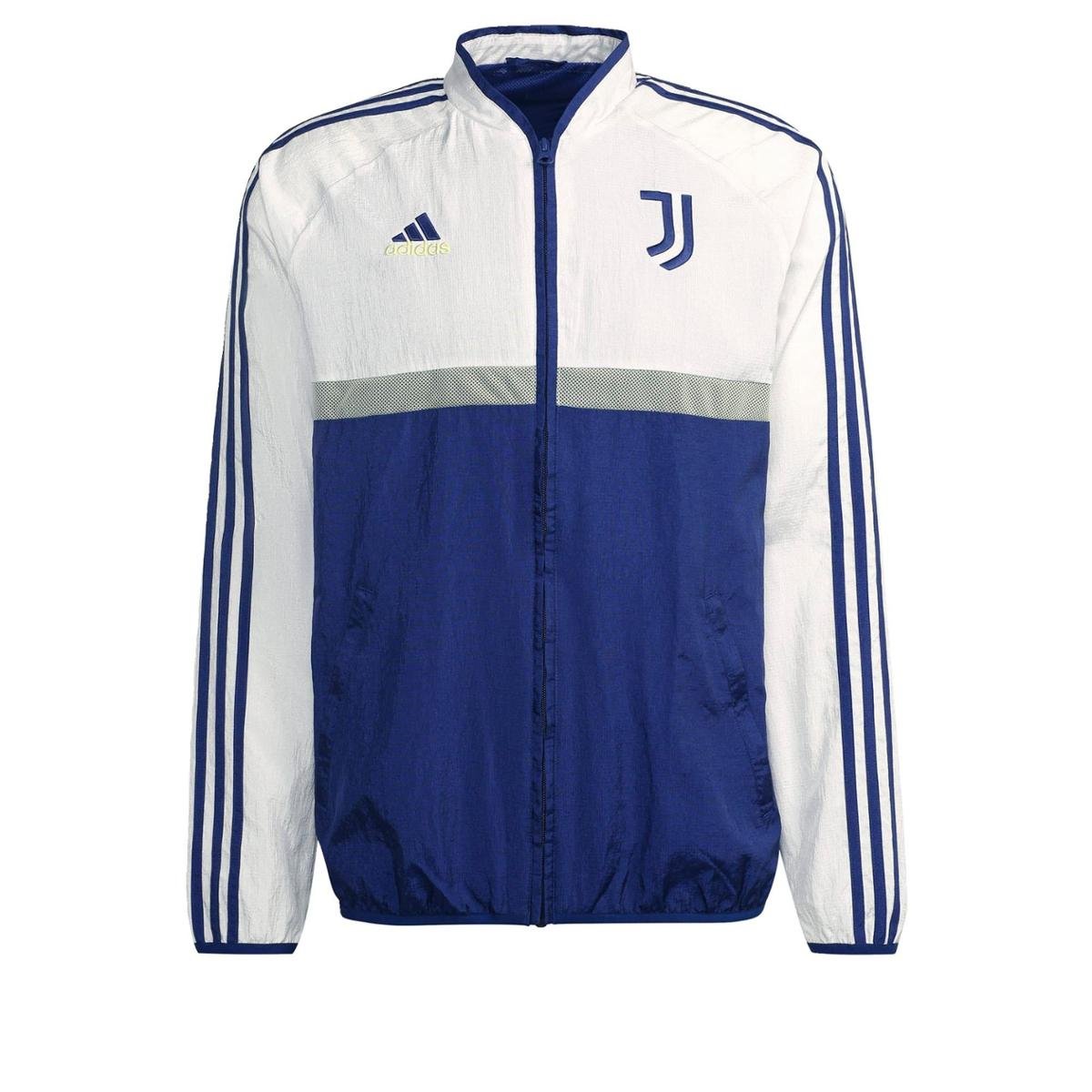 Jaqueta Malha Icons Juventus-Azul Adidas - Azul+Branco | Netshoes