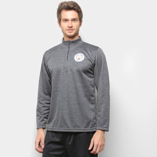 Jaqueta Manchester City Mixed Masculina - Chumbo+Preto Menor preço em Jaqueta Manchester City Mixed Masculina - Chumbo+Preto