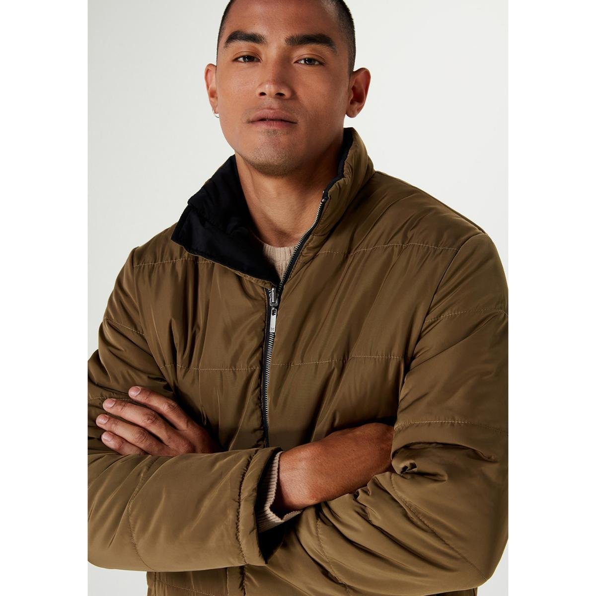 Jaqueta Masc Hering Puffer Dupla Face /Oliva KGE21BSI Menor preço em Jaqueta Masc Hering Puffer Dupla Face /Oliva KGE21BSI