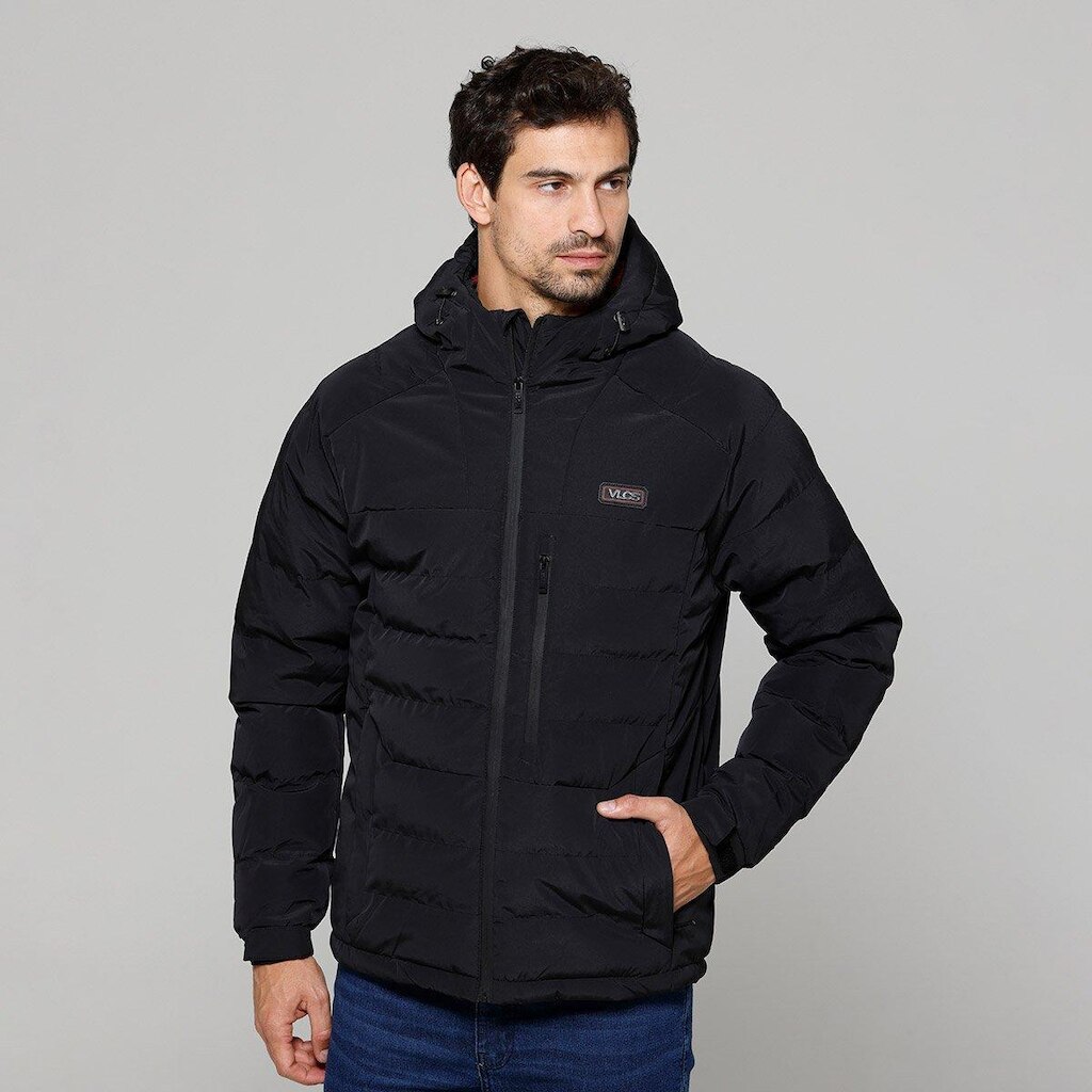 Jaqueta Masculina Artico Protecao Termica Preta VLCS