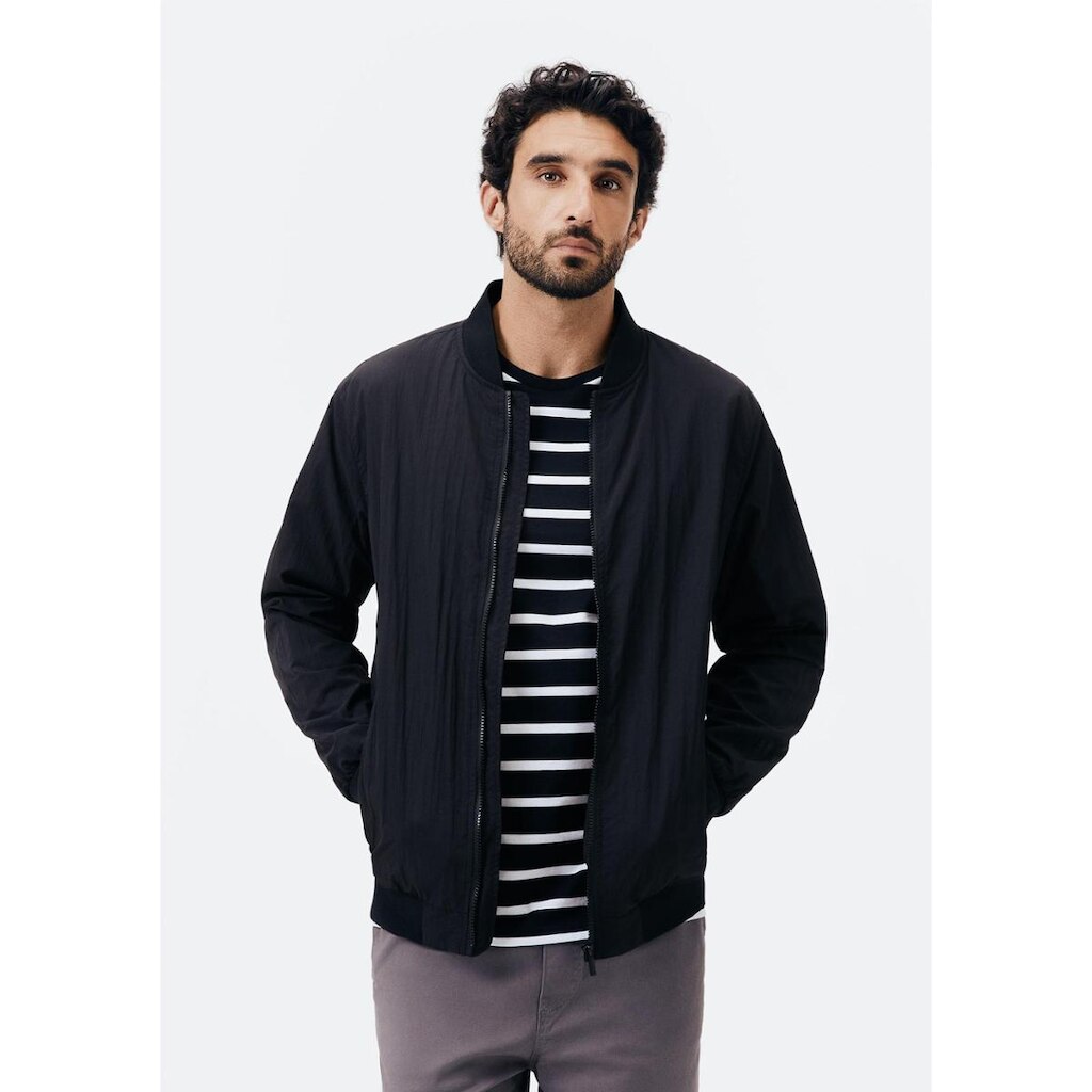 Jaqueta Masculina Bomber em Nylon
