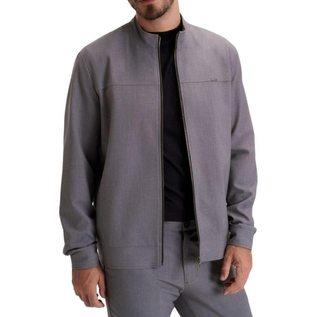Jaqueta Masculina Docthos Slim Highlight Cinza - 6384