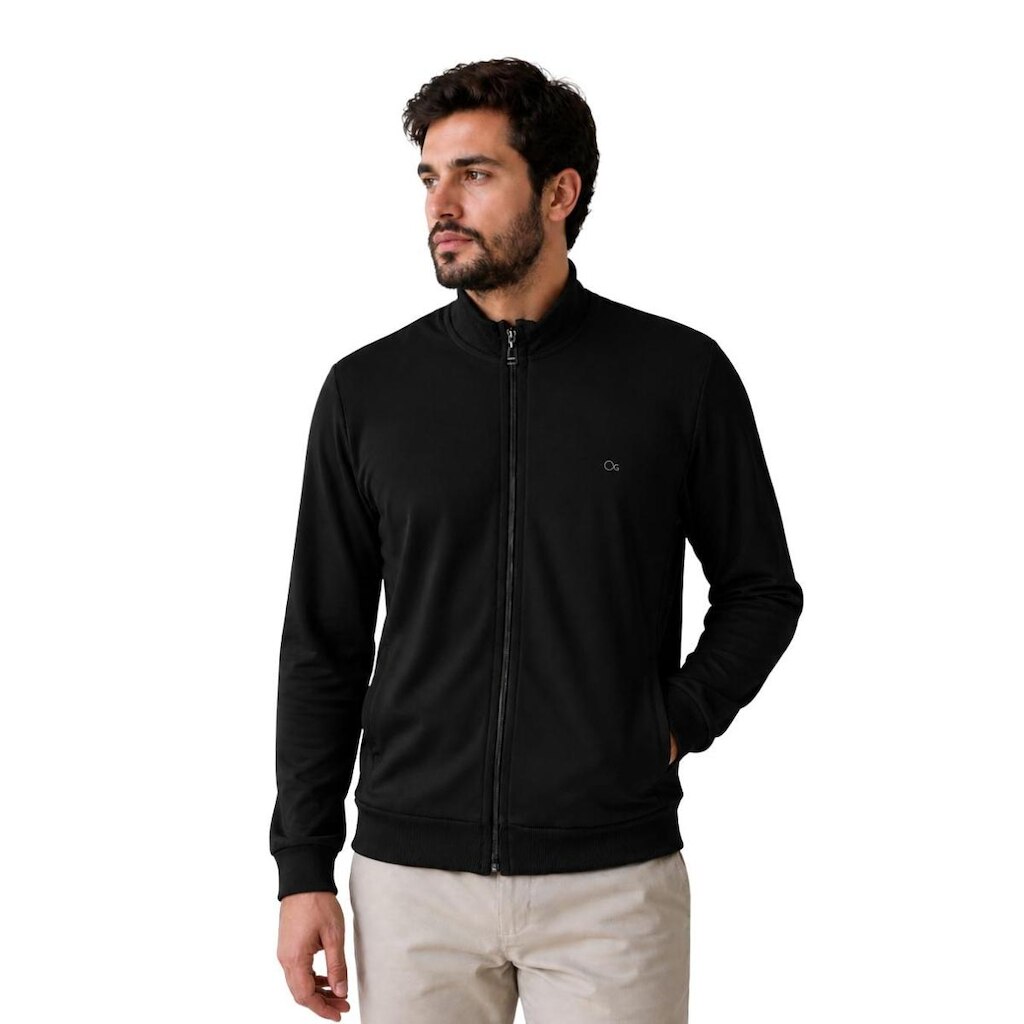 Jaqueta masculina helanca texturizada Ogochi 60373