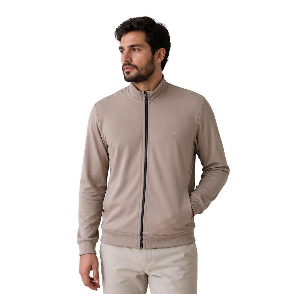 Jaqueta masculina helanca texturizada Ogochi