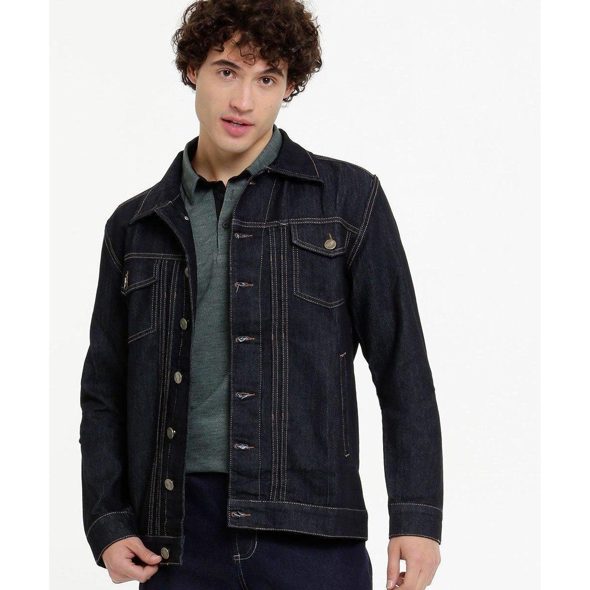 jaqueta jeans stretch