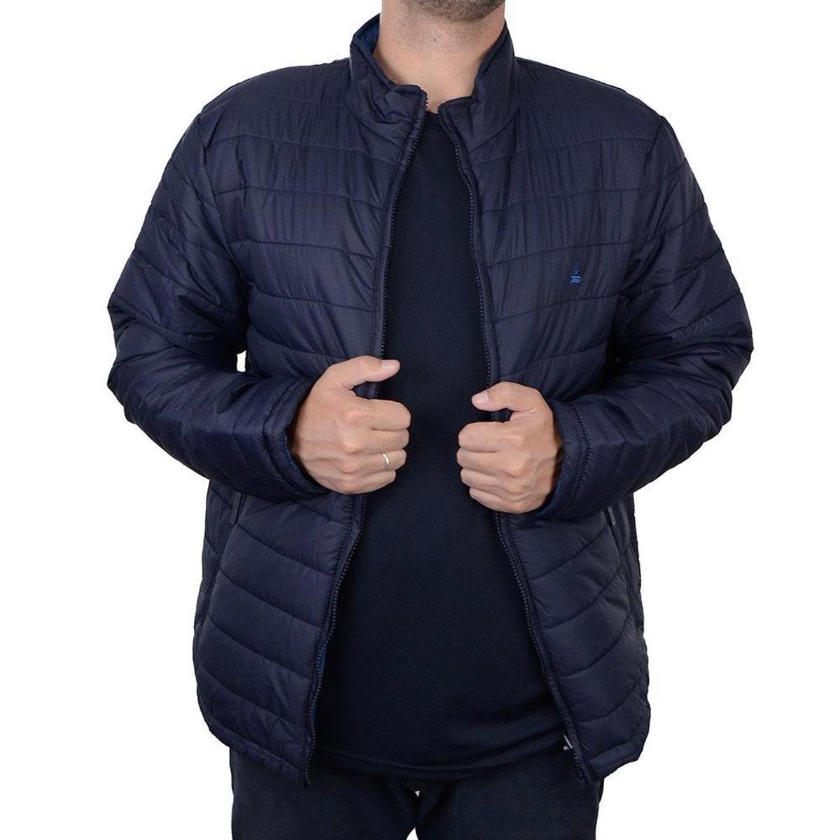 Jaqueta Masculina Lucky Sailing Dupla Face Navy - 93005B - Azul | Netshoes Jaqueta Masculina Lucky Sailing Dupla Face Navy - 93005B - Azul | Netshoes