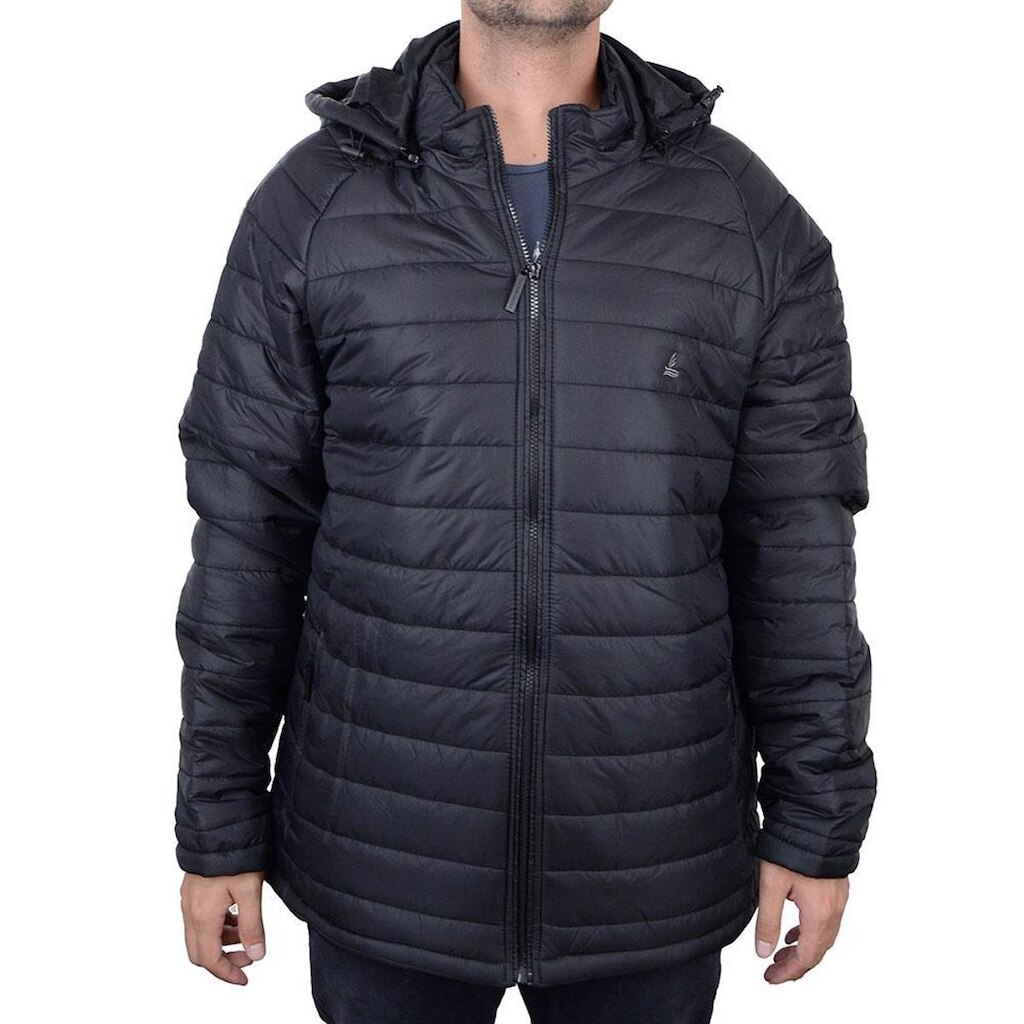 Jaqueta Masculina Lucky Sailing Plus Size Preta - 93000G