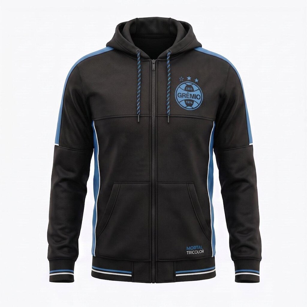 JAQUETA MASCULINA MOLETOM GRÊMIO WINN