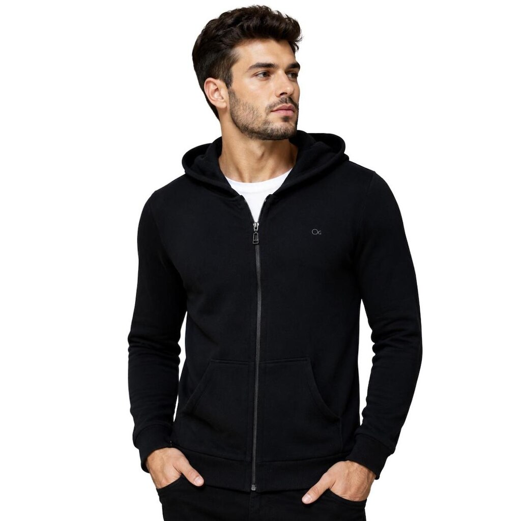 Jaqueta masculina moletom Ogochi